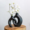 Modern Woven-Style Flower Vase