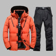 Men's Waterproof Warm Ski Suit - Insulated One-Piece