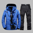 Men's Waterproof Warm Ski Suit - Insulated One-Piece