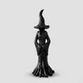 Statuie de grădină în formă de vrăjitoare - Figură protectoare din rășină, realizată manual