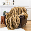Soft Faux Fur Throw Blanket - Cozy Winter Comfort