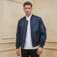 Men's Pilot Jacket - Stand Collar Flight Jacket