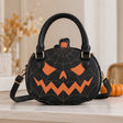 Borsa a mano in ecopelle a forma di zucca - Accessorio di Halloween