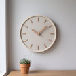 Ceas de perete din lemn DashClock, silențios
