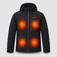 Men's Heated Jacket with 8 Heat Zones - Powerbank Compatible