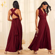 Women's Multiway Wrap Maxi Dress