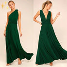 Women's Multiway Wrap Maxi Dress