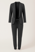 Women's Blazer Set with Jogger Pants
