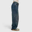 Women's High Waist Wide Leg Denim Jeans