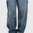 Women's High Waist Wide Leg Denim Jeans