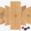Natural Cork Yoga Mat - Non-Slip for Yoga and Pilates