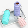 Foldable Silicone Water Bottle 500ml - BPA-Free