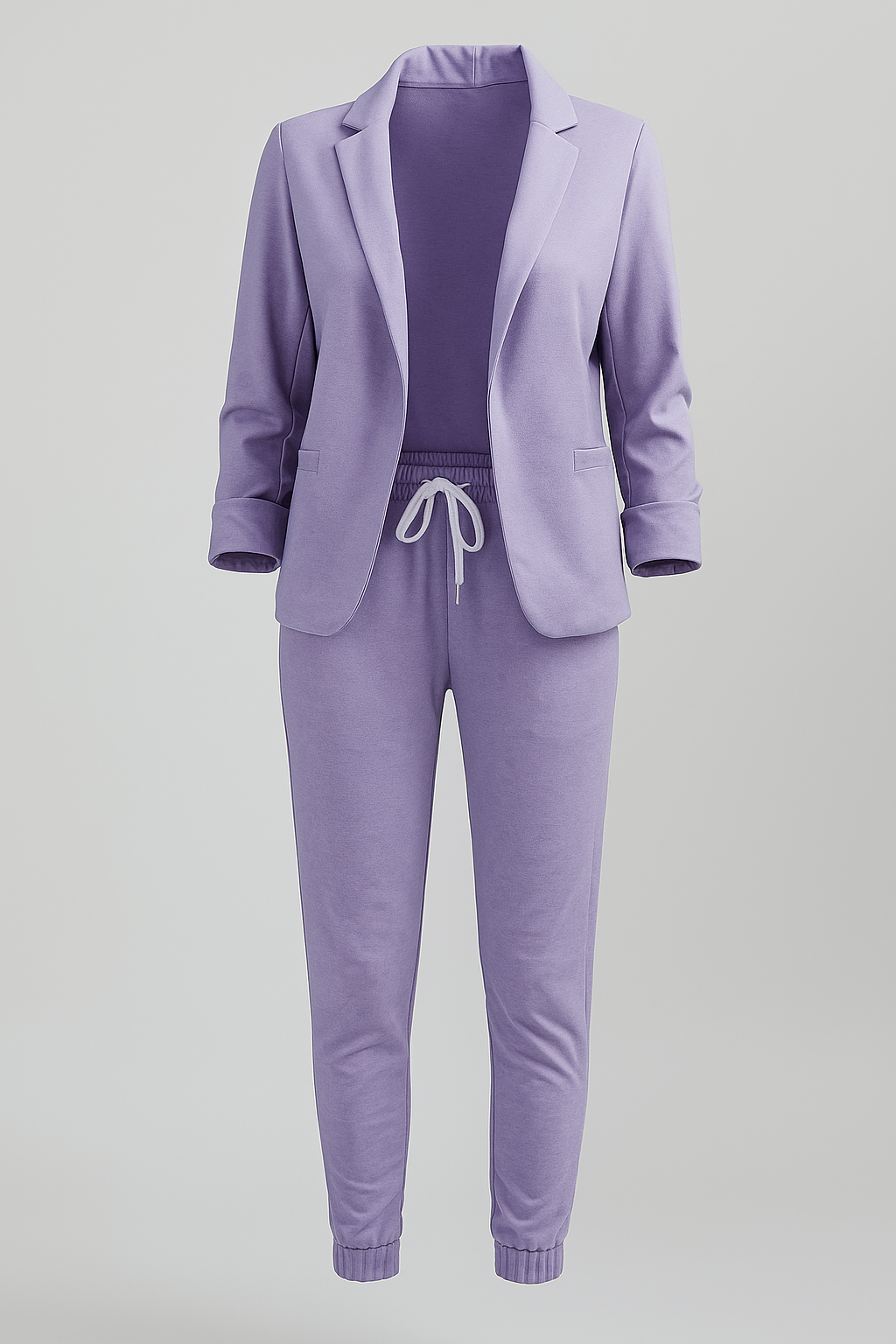 Set de sacou pentru femei cu pantaloni jogger