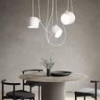 Modern Elegant Pendant Ceiling Lamp - Black and White