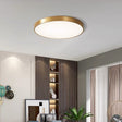 Modern Round LED Flush Ceiling Light Flat Disk