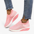 Women's Denim Slip-On Sneakers - Casual and Comfortable