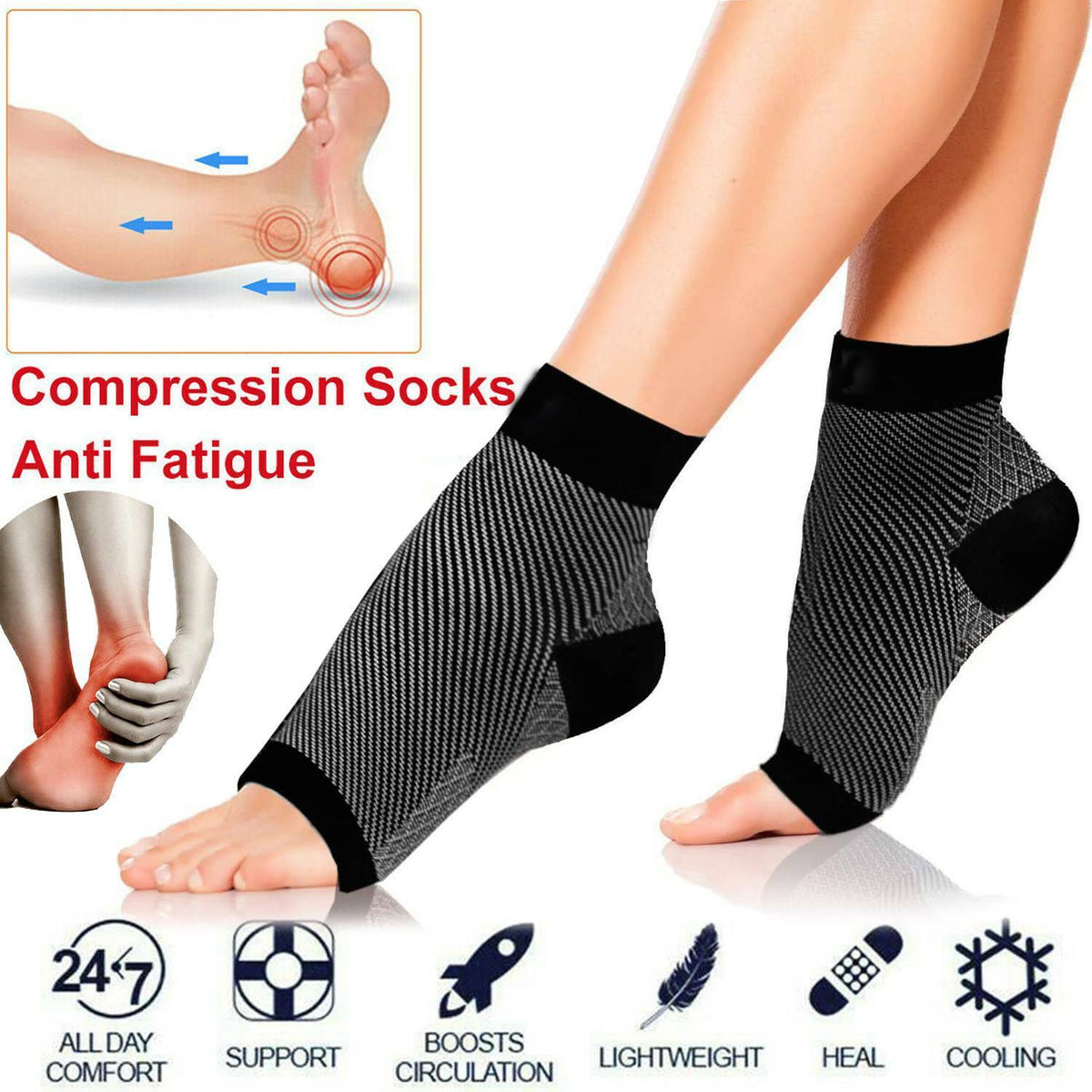 SupportFit Compression Socks - Unisex image 4