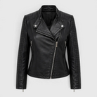 Women's Faux Leather Biker Jacket
